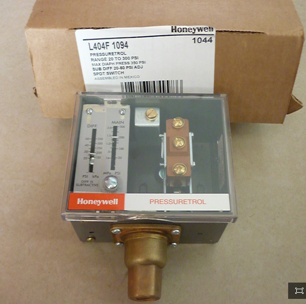 1PC New Honeywell Pressure Switch L404F1094 Pressure Controller eBay
