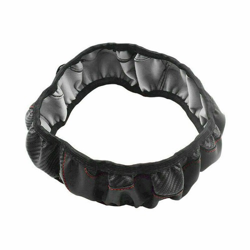 15''/38cm Car Steering Wheel Cover PU Leather Anti Slip Steer Wheel Protector - Picture 11 of 28