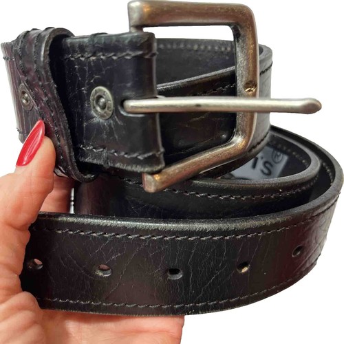 【希少】LEVI’S / double ring leather belt Rare Levi's Double Ring Leather Belt Brown 105cm Vintage Casual