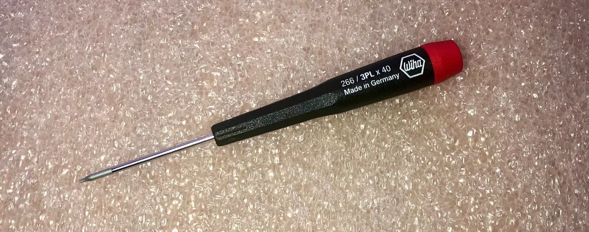 Wiha Pentalobe Screwdriver PL3 x 40mm For Apple Made In