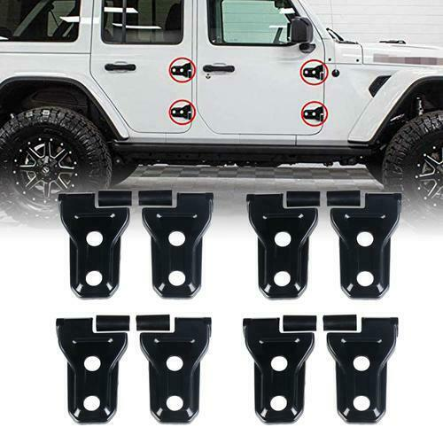 Eagle Lights Black Door Hinge Covers for 2 & 4 Jeep Wrangler JL eBay