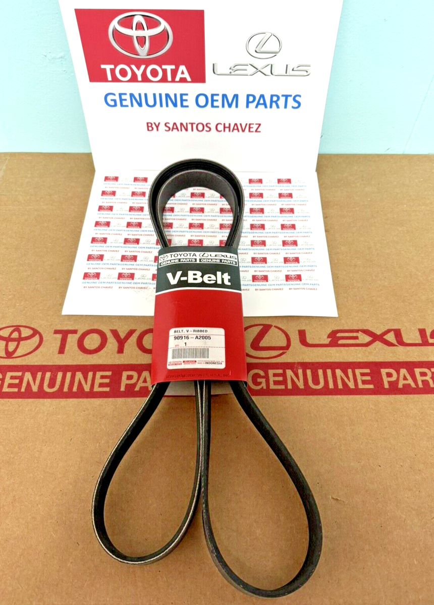 Toyota & Scion Serpentine Drive Fan Belt GENUINE OEM PART 90916