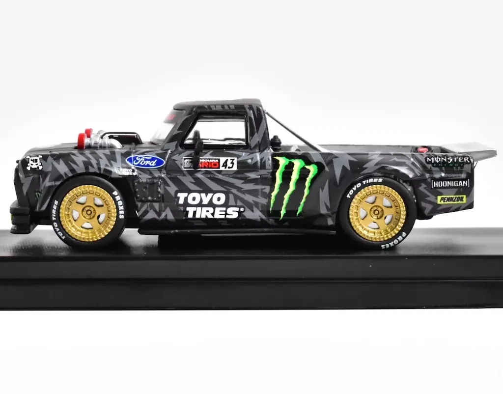 ミニカー Hoonigan Ford Pickup Truck 1/43 HRN HRN-MODEL FORD MUSTANG PICK UP HOONIGAN TRUCK RESIN CAR