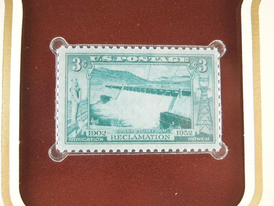 Grand Coulee Dam 1952 Stamp Historic Stamps America Commemorative Cover MNH  - Image 3 of 4