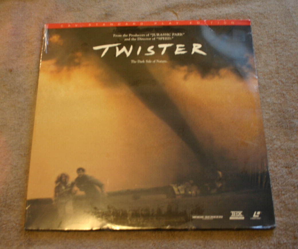 Twister CAV Standard Play Edition Laserdisc, 1996, NEW & SEALED 85392010264 eBay