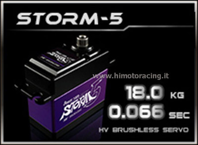 Power HD STORM-5 Servo Digital 18.0 KG 0.06 Sec Brushless Getriebe IN Titan