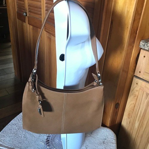 Borsa donna nuova senza etichette Liz Claiborne marrone ecopelle borsetta  - Foto 1 di 4
