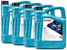 20 Liter (4x5L) ROWE HIGHTEC SYNT RSi SAE 5W-40 AUDI MB VW Porsche Opel