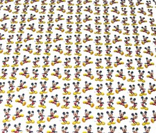SandyLion 12 x 12 Disney Scrapbook Paper MICKEY MOUSE Strike a Pose - 5 sheets