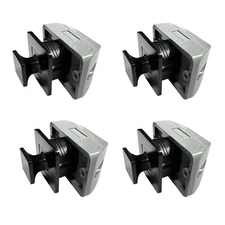 4Packs Keyless RV Push Cabinet Locks Metal Push ButtonCamper Cupboard Knob RV...