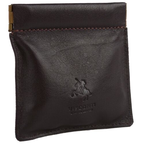 Monedero de cuero con tapa a presión para hombre de Visconti Classic - Imagen 4 de 9