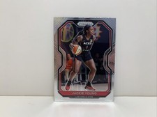 2021 Jackie Young Prizm WNBA #47 Las Vegas Aces Base Panini Basketball Card