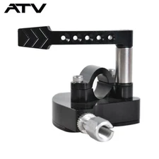 GENRICS Billet Thumb Throttle Control For Yamaha YFZ450R Raptor YFM 700 Black