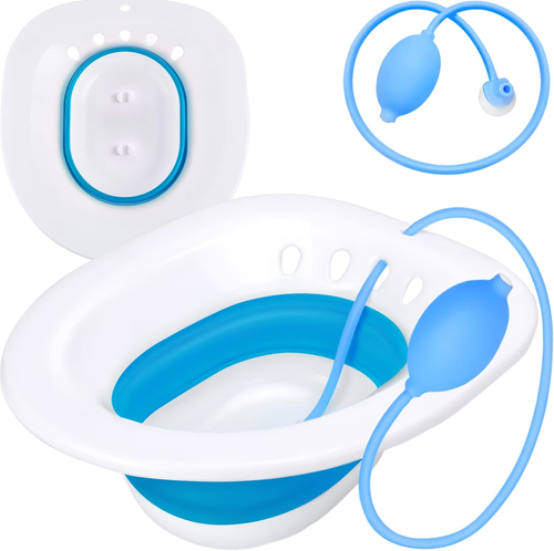 Sitz Bath, Sitz Bath for Hemorrhoids, Sitz Bath for Toilet Seat, Postpartum Care