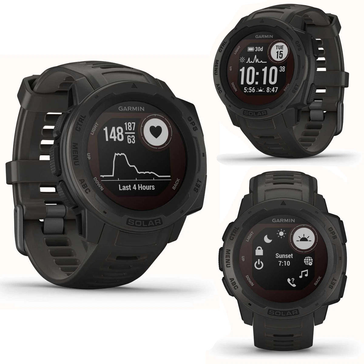 Garmin instinct solar cycling sales