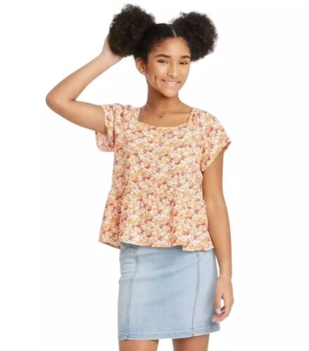 Art Class Shirt Girls S (6/6X) Floral MY - Picture 2 of 12