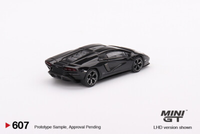 MINI GT №607 ランボルギーニカウンタック In Stock) Mini GT 1:64 Diecast #607 Lamborghini Countach LPI