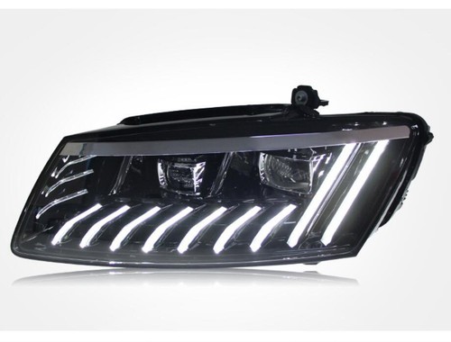 ✅1 Pair For Audi Q5 2008-2018 LED Headlight Assembly Set DRL Turn Signal Headlam - Foto 2 di 6