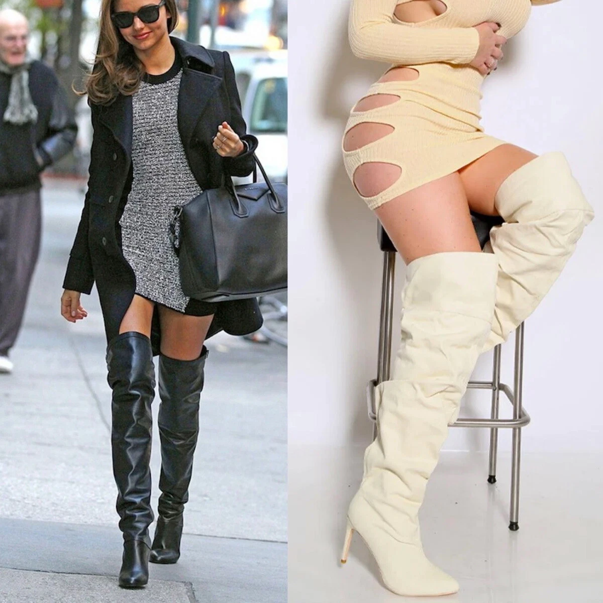 Kensie nichole shop leather slouch boot