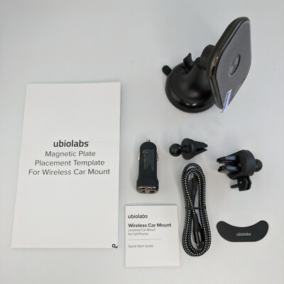 Wireless Charger Ubio Labs Universal Wireless Car Mount Ubio Labs