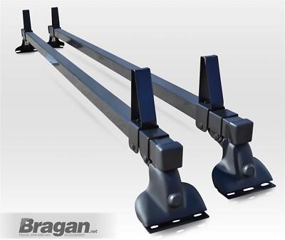 Dach Rack Stangen + Belastung Stück für Citroen Dispatch 2007 - 2016 Van