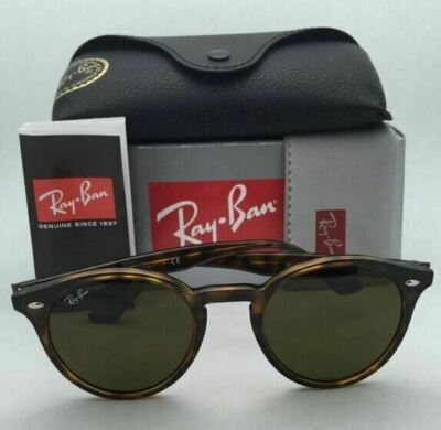 New RAY-BAN Sunglasses RB 2180 710/73 49-21 Dark Havana Frame w