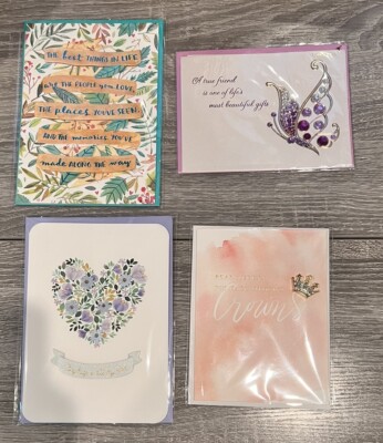 Friendship, Love & Blank - Variety pack of  4 by Papyrus