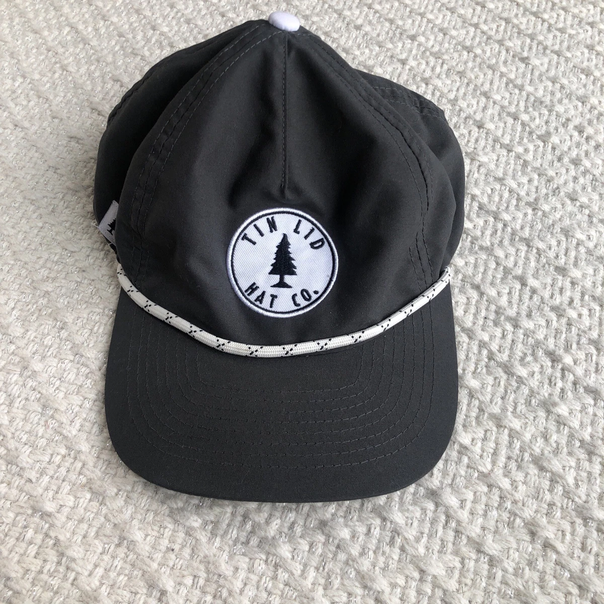 Tin lid sales hat