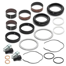 Front End Fork Leg Rebuild Seals Boots Kit 49mm for Harley FLH/T 14-18 XL1200X