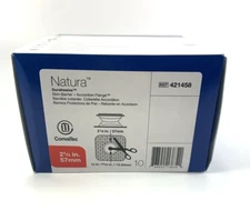 10 ConvaTec 421458 Natura Accordion Flange Cut-To-Fit Skin Barrier 2 1/4" Ex. 27