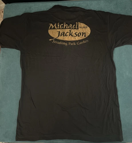 Michael Jackson Jerudong Park Garden Concert T-Shirt Vi 1990s vintage concert t-shirt, vintage, single stitch, B+ condition