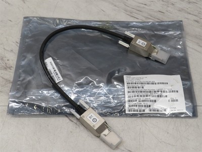 Open Box Genuine Cisco STACK-T2-50CM Stackwise Stacking Cable 50CM 