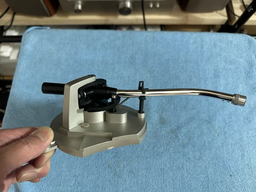 Technics SL-Q3 Vintage Turntable parts original Tone arm working Tested Japan