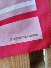 Pierre Charrier Scarf Woman Playing Golf Pink Made In Italy Vintage — photo 2