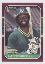 1987 Donruss Opening Day Box Set Alfredo Griffin #28 0b5