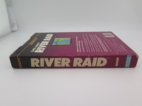 River Raid Intellivision Complete in Box CIB w/ Manual Overlays Tested & Working