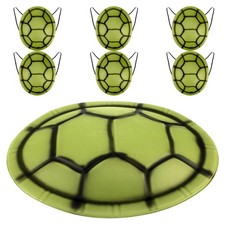  7 pièces Costume de Cosplay de coquille de tortue enfants Halloween accessoires