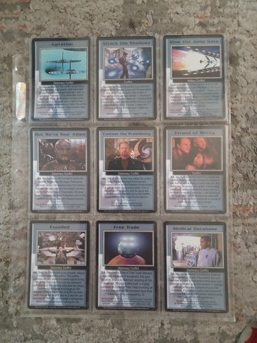 Babylon 5 CCG WHEEL OF FIRE Complete Set + Promo + Autos (156 Cards) NM - Picture 10 of 19
