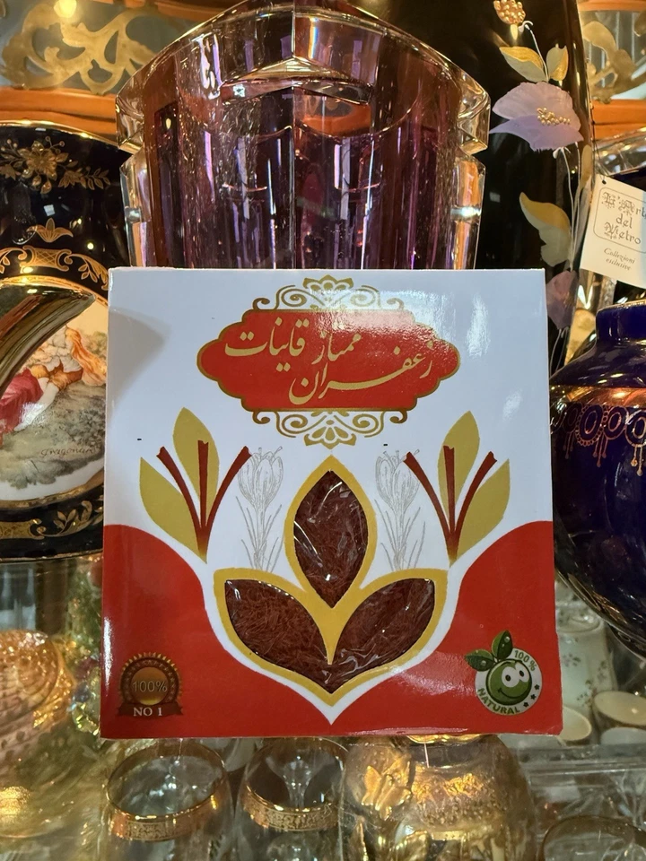 Especias de azafrán rojo orgánico puro de 50 gramos, paquetes de 10 de 5 gramos. total 50 gramos Foto 3 de 4