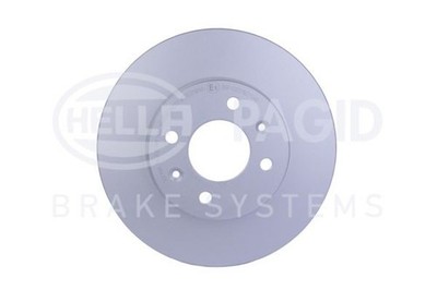 2x HELLA PAGID Bremsscheibe PRO 8DD 355 117-981 für KIA ACCENT HYUNDAI RIO RB 4