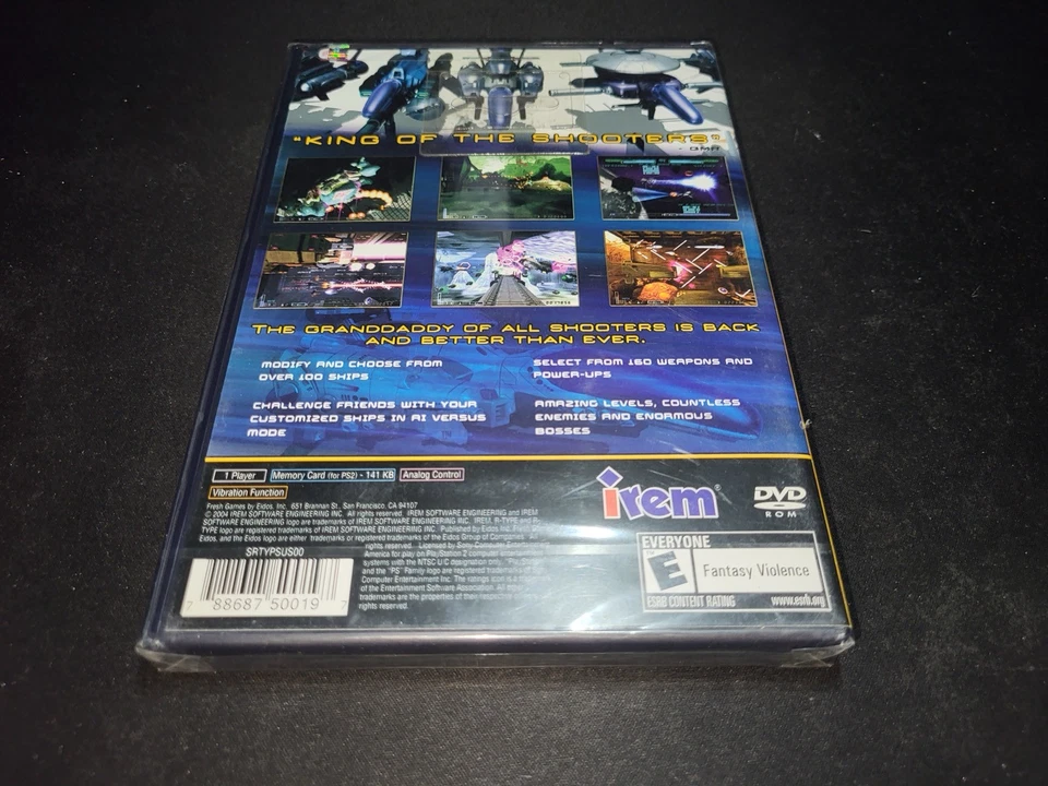 R-Type Final RType Eidos Interactive Sony Playstation 2 PS2 Brand NEW SEALED! - Image 2 of 4