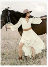 NWT Joyfolie Ella Dress In Gardenia Small
