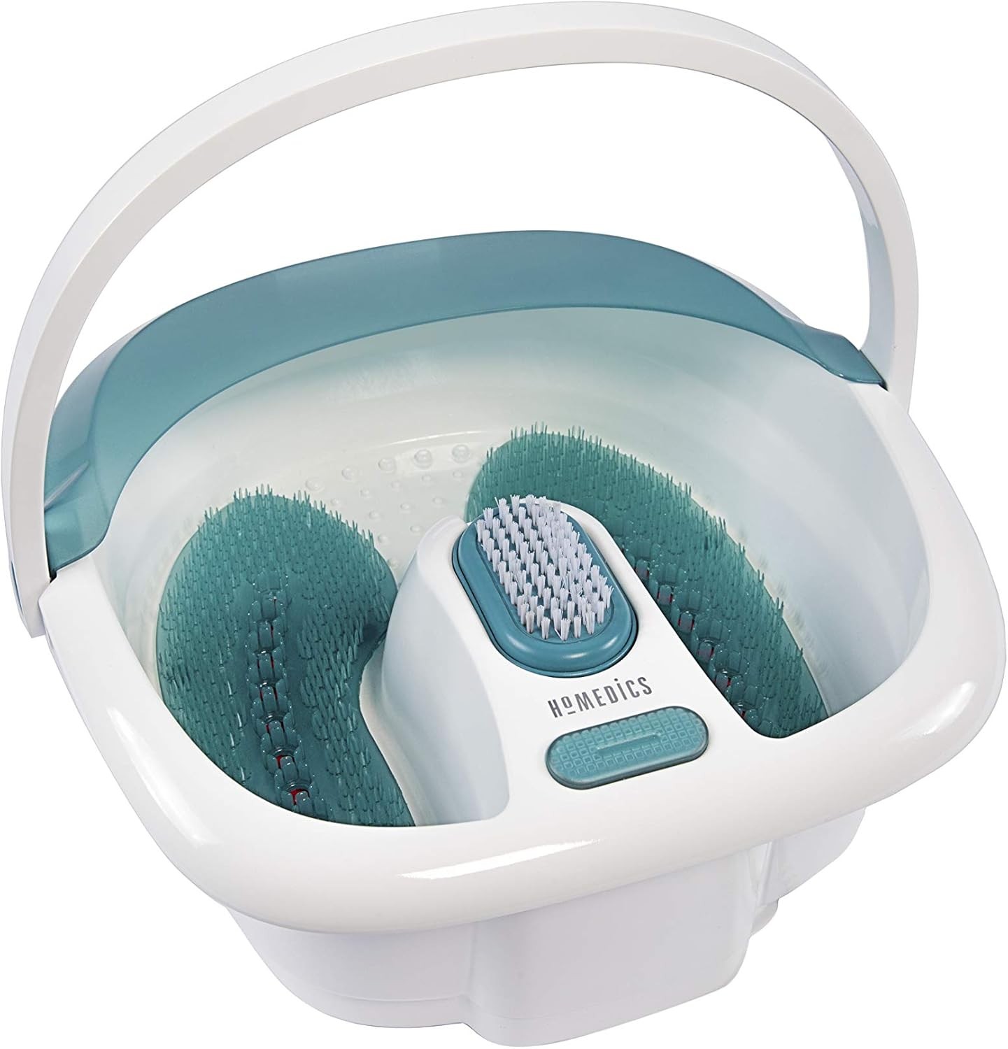 Homedics Bubble Elite Foot Spa Massager with Heat Boost, 2-i