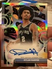 Topps Chrome Dylan Harper San Antonio Spurs RC Auto Autograph