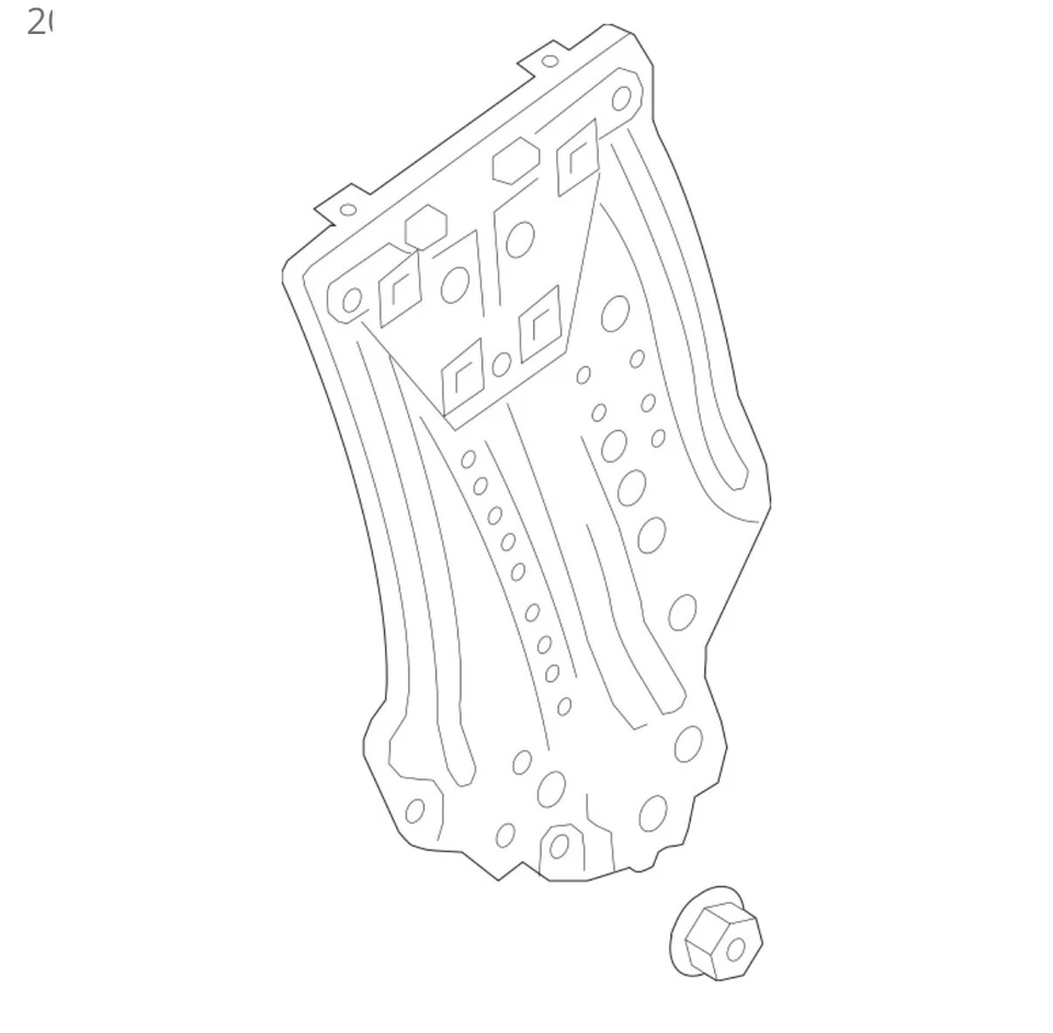 Audi A5 S5 RS5 Rear Window Regulator 2011-2017  - Image 3 of 3