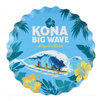 ⭐︎非売品コナビール看板⭐︎ALOHA⭐︎アロハ⭐︎メネフネ⭐︎TIKI⭐︎フラガール Kona Brewing Big Wave Liquid Aloha 18