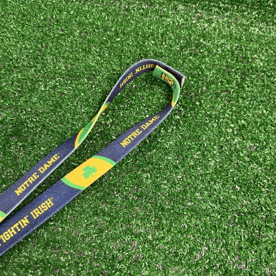 Notre Dame Fighting Irish Layard With Detachable Keychain Blue Green Yellow - Image 4 of 4