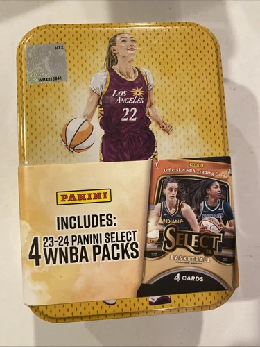 🏀 2023-2024 Panini Select WNBA Cameron Brink Sealed Tin 4 packs Basketball 🏀