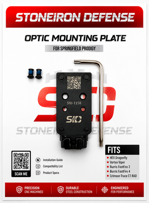 Springfield Prodigy AOS Optic Plate Vortex Viper Venom Burris