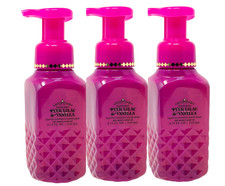3 BATH & BODY WORKS PINK LILAC & VANILLA GENTLE FOAMING HAND SOAP 8.75 FL OZ NEW